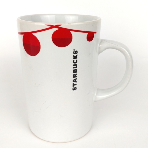 Starbucks Other - STARBUCKS Coffee 2012 Mug red Christmas ornaments